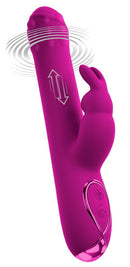 VIBRADOR SMILE RABBIT USB COM ROTAÇÃO