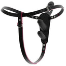 STRAP ON TRIPLO COM VIBRAÇÃO