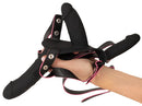 STRAP ON TRIPLO COM VIBRAÇÃO
