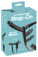 STRAP ON TRIPLO COM VIBRAÇÃO