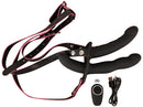 STRAP ON TRIPLO COM VIBRAÇÃO