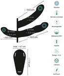 STRAP ON TRIPLO COM VIBRAÇÃO