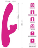 VIBRADOR SMILE COM DUPLA OSCILAÇÃO