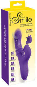 VIBRADOR SMILE COM MOVIMENTO DE VAIVÉM