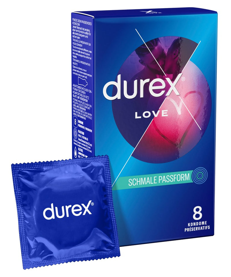 PRESERVATIVOS LOVE DUREX 8 UNID.