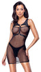 VESTIDO SUPER SEXY TRANSPARENTE