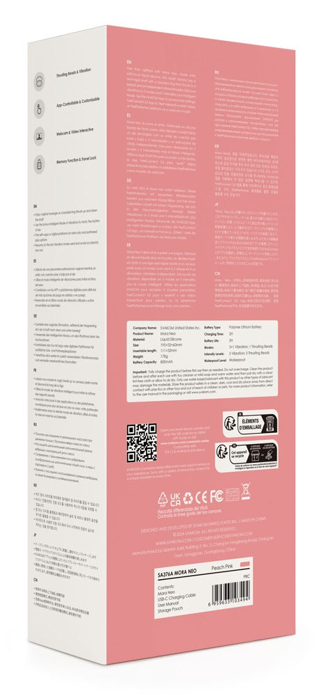 VIBRADOR MORA NEO