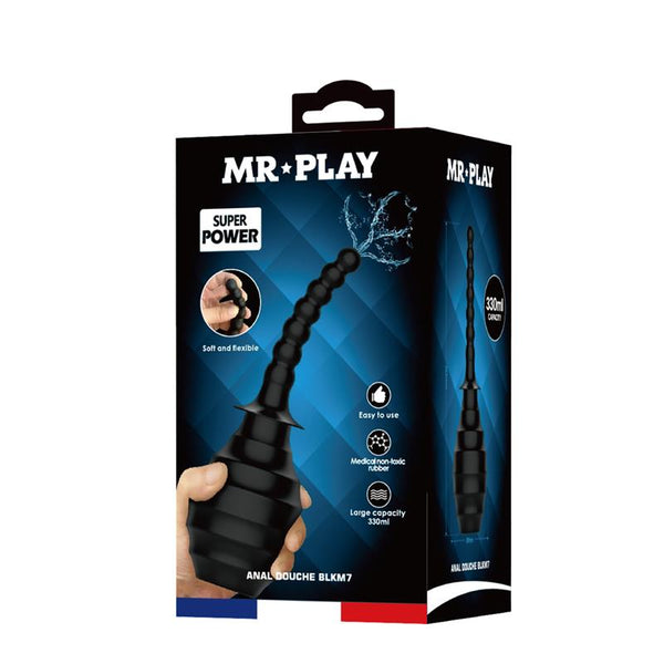 MR PLAY DOUCHE ANAL BLKM7 LIMPEZA DE ENEMA 330 ML