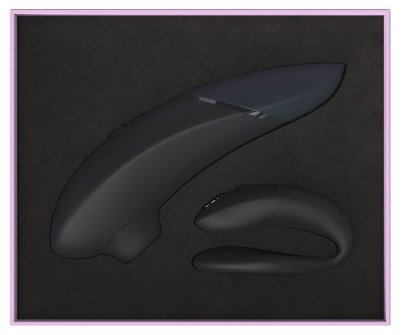 KIT ESTIMULADOR CLITÓRIS E VIBRADOR CASAL COM APP