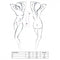 BODY WARIS PRETO PASSION