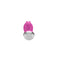VIBRADOR DUPLO USB SILICONE ROSA