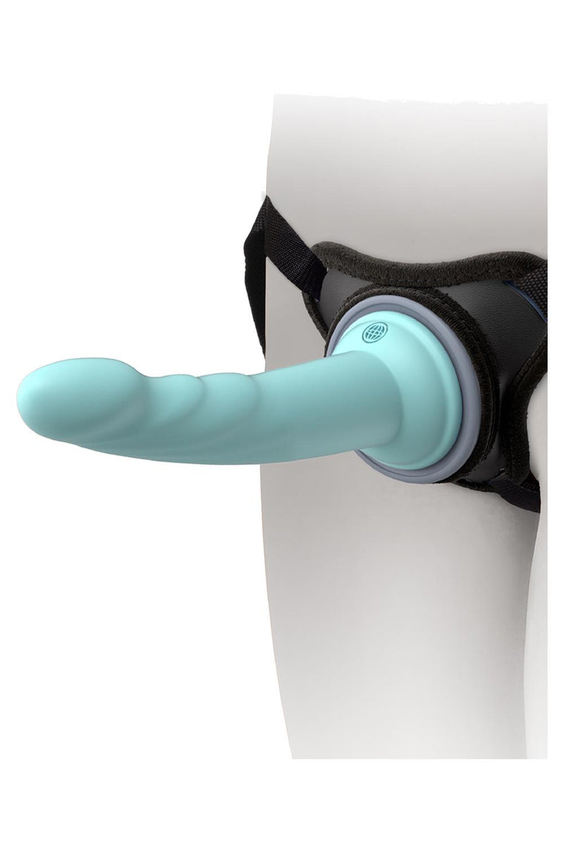 STRAP-ON DE VENTOSA COM 2 DILDOS