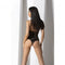 BODY BS094 PRETO EROTIC LINE PASSION TAM. ÚNICO