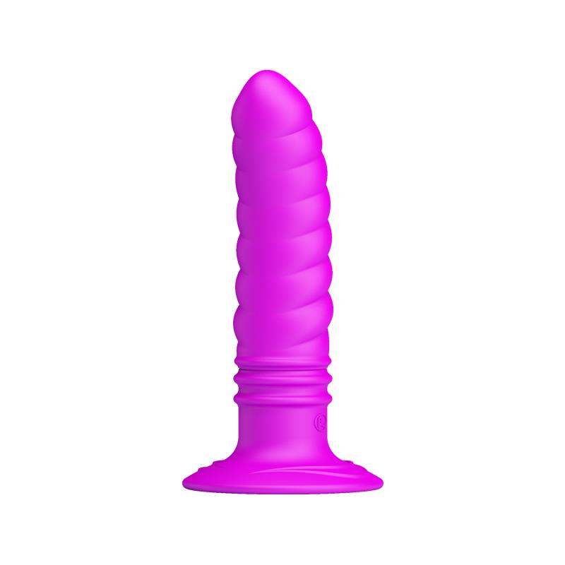 PLUG ANAL COM VIBRAÇÃO ROSA