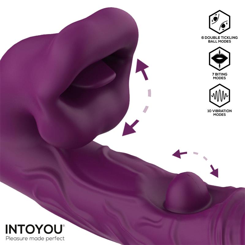 VIBRADOR DUPLO BOLA BELLA 3 MOTORES