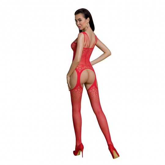 CATSUIT BS004 VERMELHO ECO TAM. ÚNICO