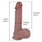 DILDO REALISTICO EROSPACE NATURAL PLAY D1