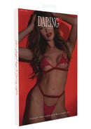 CONJUNTO VERMELHO COM LAÇOS