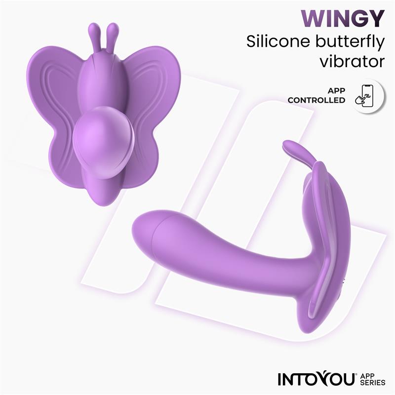 ESTIMULADOR BORBOLETA COM APP LAVANDA WINGY