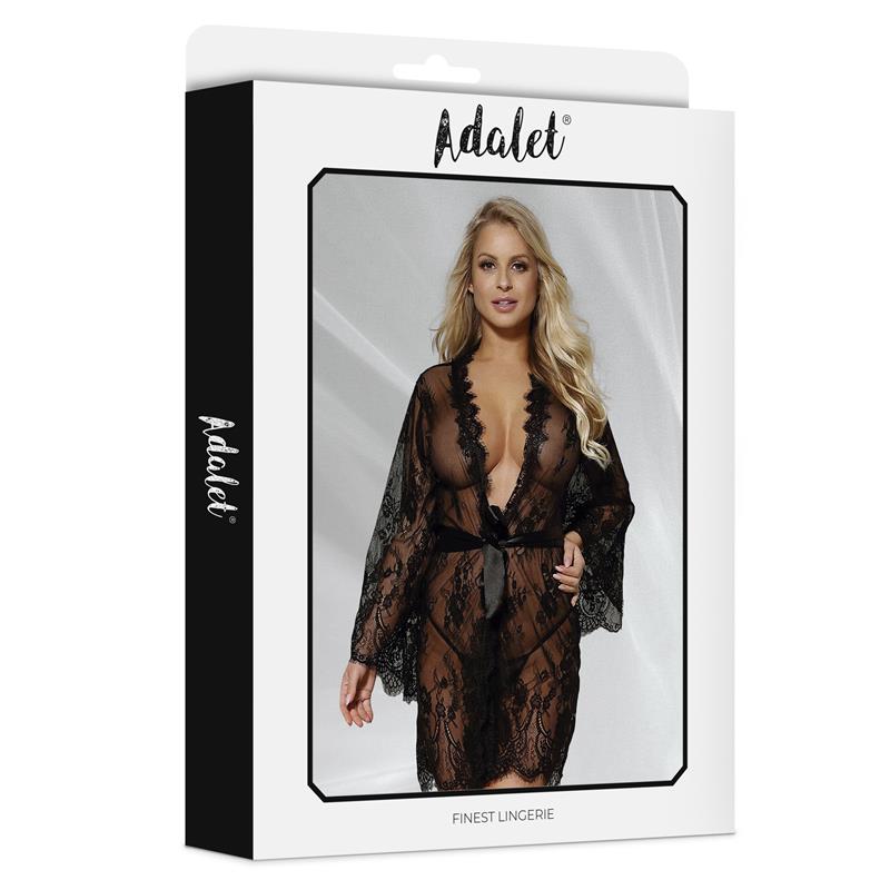 ROBE SEMI-TRANSPARENTE E TANGA LUCY