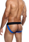 JOCKSTRAP MALE BASICS NEON EM AZUL