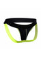 JOCKSTRAP MALE BASICS NEON EM AMARELO