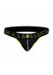 JOCKSTRAP MALE BASICS NEON EM AMARELO
