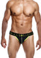 JOCKSTRAP MALE BASICS NEON EM AMARELO