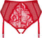 CUECA CINTO DE LIGAS DAGMARIE VERMELHO