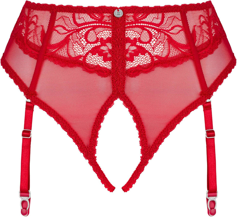 CUECA CINTO DE LIGAS DAGMARIE VERMELHO