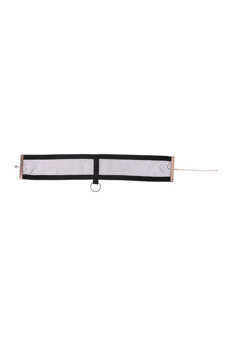 COLAR TRANSPARENTE COM ARGOLA