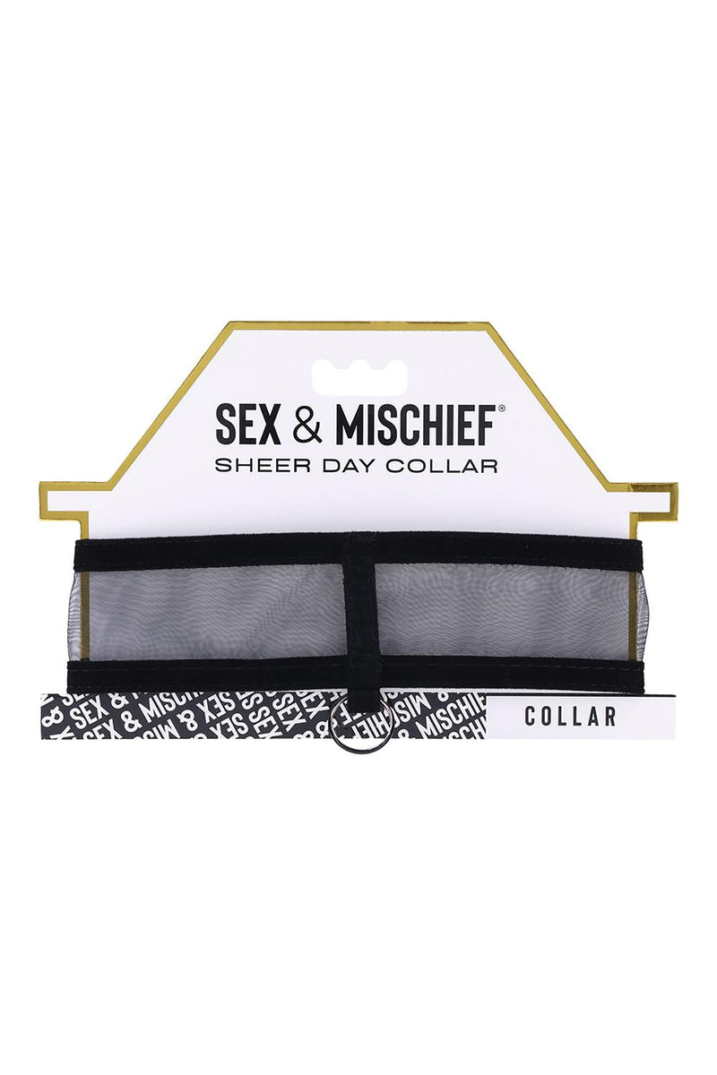 COLAR TRANSPARENTE COM ARGOLA
