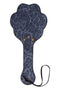 PALMATÓRIA EM FORMA DE PATA COM ESTAMPA DE ONÇA AZUL