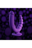 DILDO DUPLO RIDER COM COMANDO E CARREGADOR USB