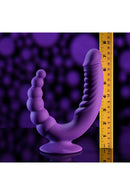 DILDO DUPLO RIDER COM COMANDO E CARREGADOR USB