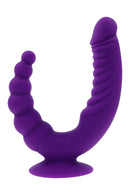 DILDO DUPLO RIDER COM COMANDO E CARREGADOR USB