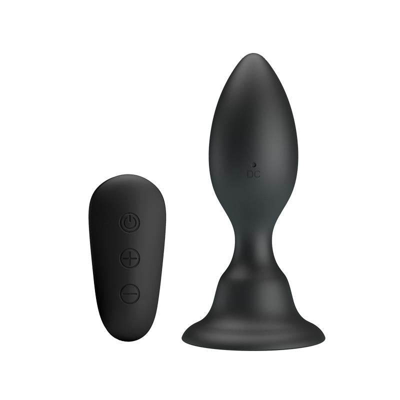 MR PLAY PLUG ANAL VIBRATÓRIO COM COMANDO