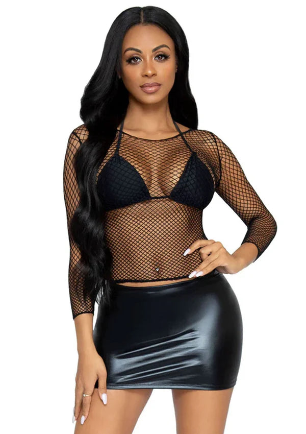CAMISOLA EM REDE