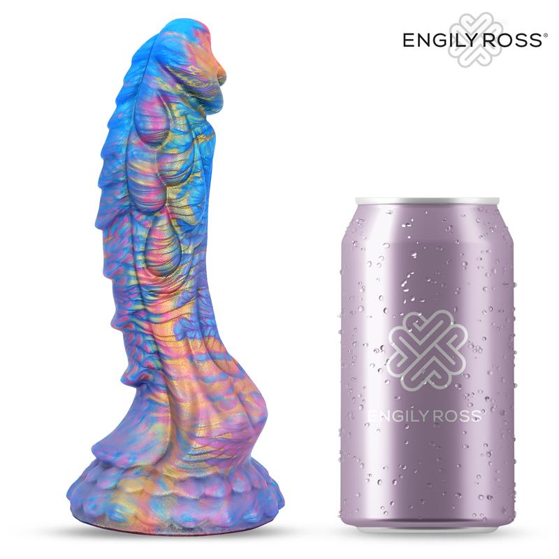 DILDOX BY ENGILY ROSS DRAKEON DILDO DRAGÃO SILICONE LÍQUIDO 18 CM