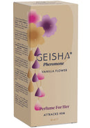 PERFUME GEISHA DE BAUNILHA COM FEROMONAS PARA ELA 50 ml
