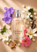 PERFUME GEISHA DE BAUNILHA COM FEROMONAS PARA ELA 50 ml