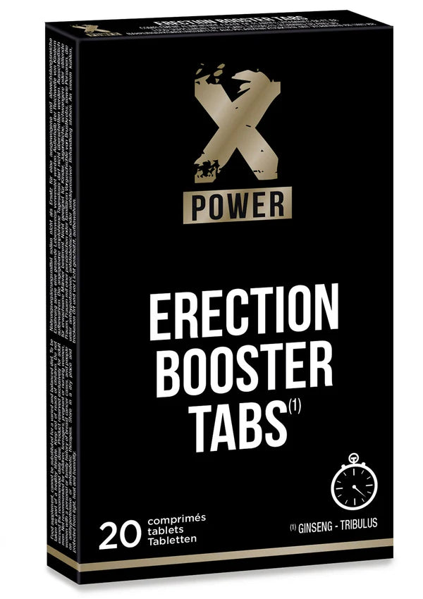 X POWER CÁPSULAS ESTIMULANTES ERECTION BOOSTER TABS 20 CAPS