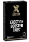 X POWER CÁPSULAS ESTIMULANTES ERECTION BOOSTER TABS 20 CAPS