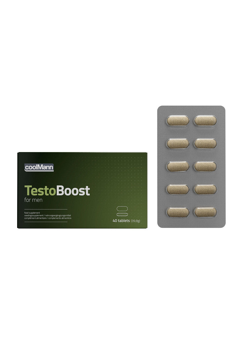 COBECO COOLMANN TESTOBOOST - POTENCIADOR MASCULINO 40 CAP
