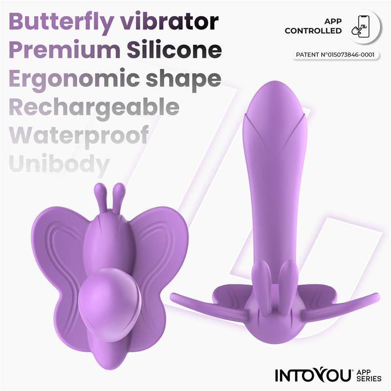 ESTIMULADOR BORBOLETA COM APP LAVANDA WINGY