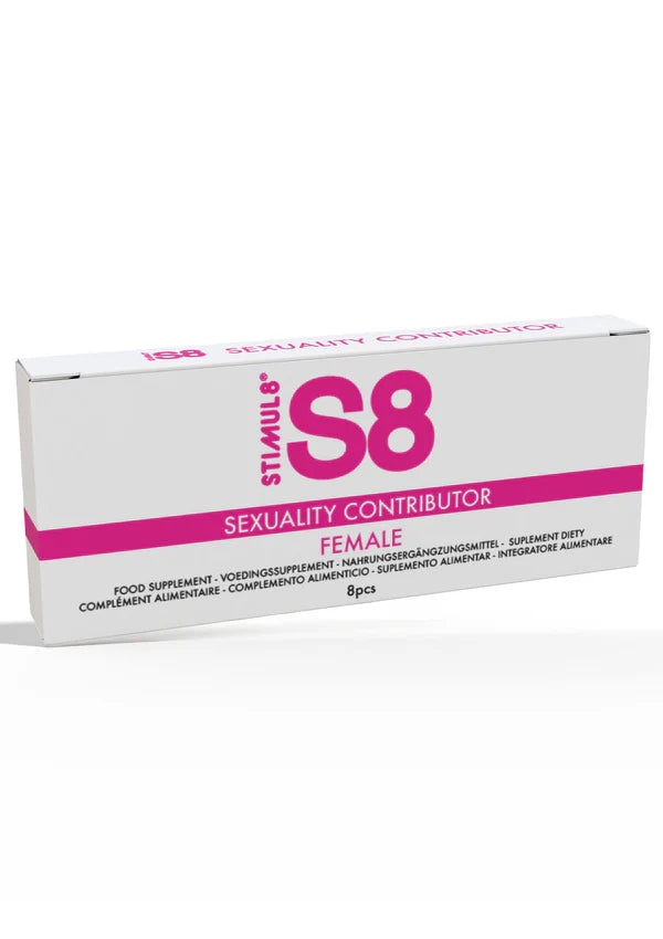 CÁPSULAS ESTIMULANTES S8 PARA MULHER 8 CAP