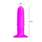 PLUG ANAL COM VIBRAÇÃO ROSA