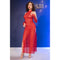 VESTIDO DE RENDA E TANGA CR-4853 VERMELHO CHILIROSE