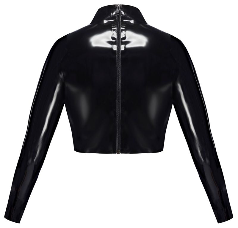 CAMISOLA DE LÁTEX ABERTA NO PEITO