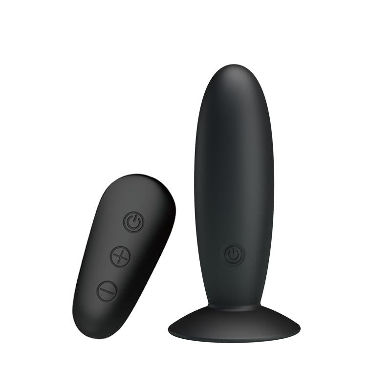 MR PLAY PLUG ANAL COM VIBRAÇÃO E CONTROLO REMOTO USB